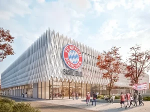 FC Bayern submits planning application for a high-performance basketball training centre 