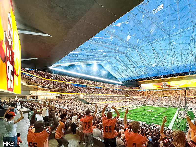Formation approved of a public entity to own the new Cleveland Browns stadium