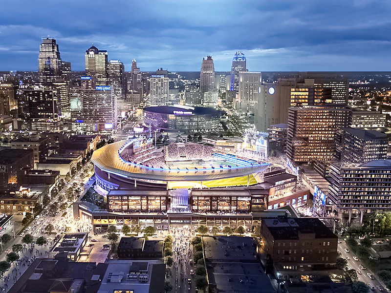 A rezoning proposal for a new Kansas City Royals ballpark has unanimously cleared the Planning Commission