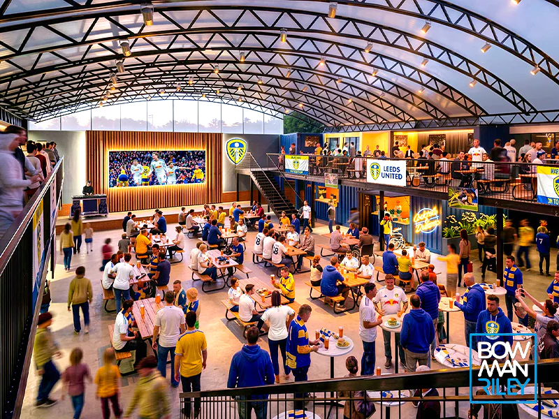 Leeds United submitted planning application for a new fan park at Elland Road