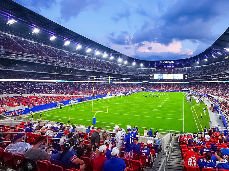 Over 50,000 spectators at first team event at Highmark Stadium