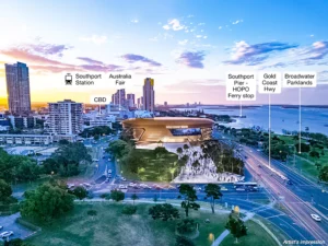 Plans for the new Gold Coast Arena have been put on hold 