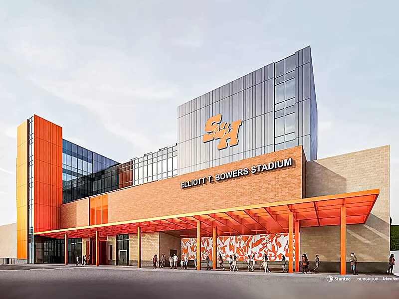 Sam Houston State University opens renovated Elliott T. Bowers Stadium