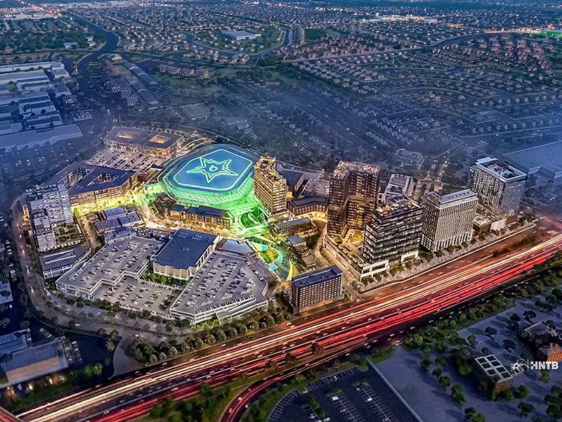 The Dallas Stars have chosen HNTB to design their new arena in Plano