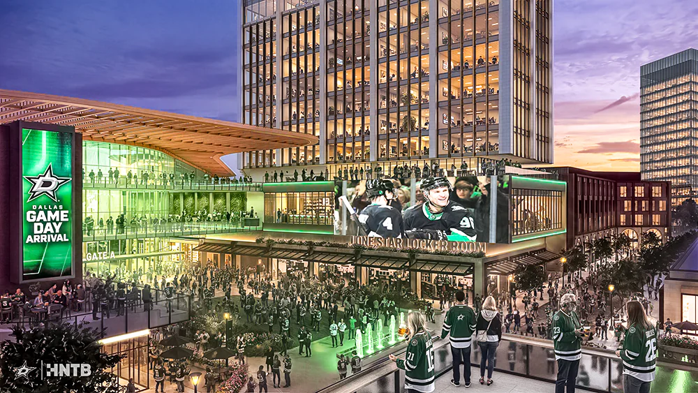 The Dallas Stars have chosen HNTB to design their new arena in Plano