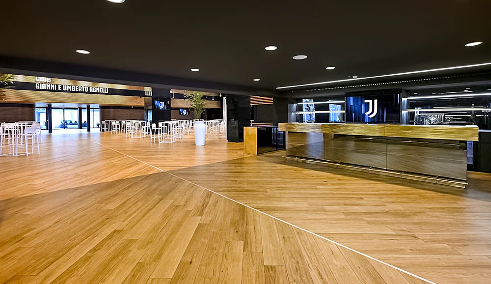 Turin’s Allianz Stadium with upgrades for the new season