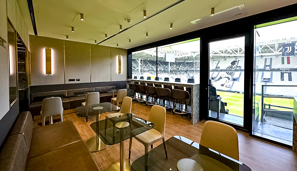 Turin’s Allianz Stadium with upgrades for the new season