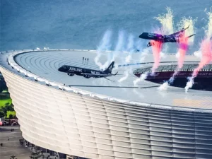 Aviation authority investigates DHL Stadium flyover 