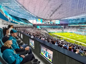 The Jacksonville Jaguars released more detailed renderings of their $1.4B Everbank Stadium renovation 