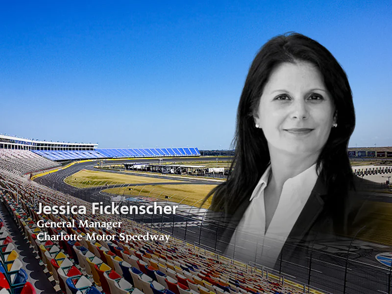 Jessica Fickenscher named General Manager of Charlotte Motor Speedway