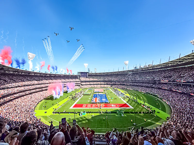 MCG creates history attendance for NFL opener