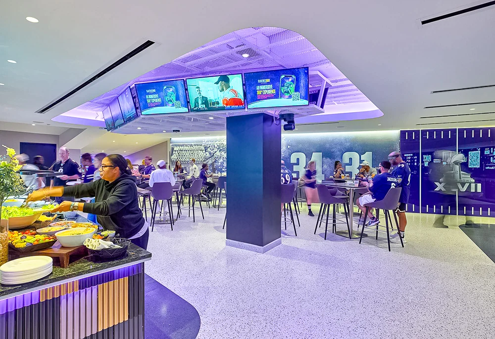 M&T Bank Stadium re-development has been completed