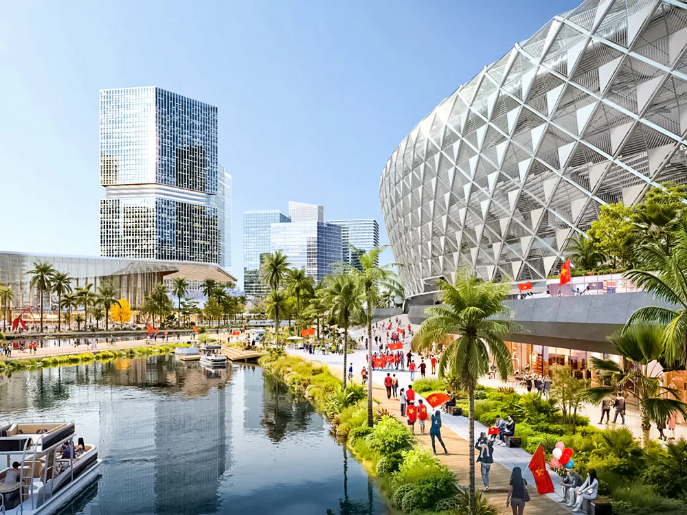 Populous to design the 70,000-seat stadium and arena at Vietnam’s new Rach Chiec National Sports Complex