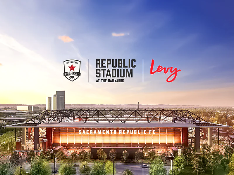 Sacramento Republic FC partners with Levy for new stadium