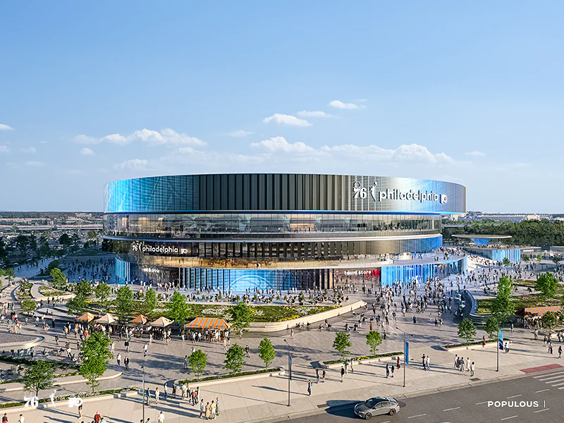 Sixers and Flyers release first looks of new arena in Philadelphia