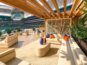 The Miami Open will announce two new club spaces on its stadium court 