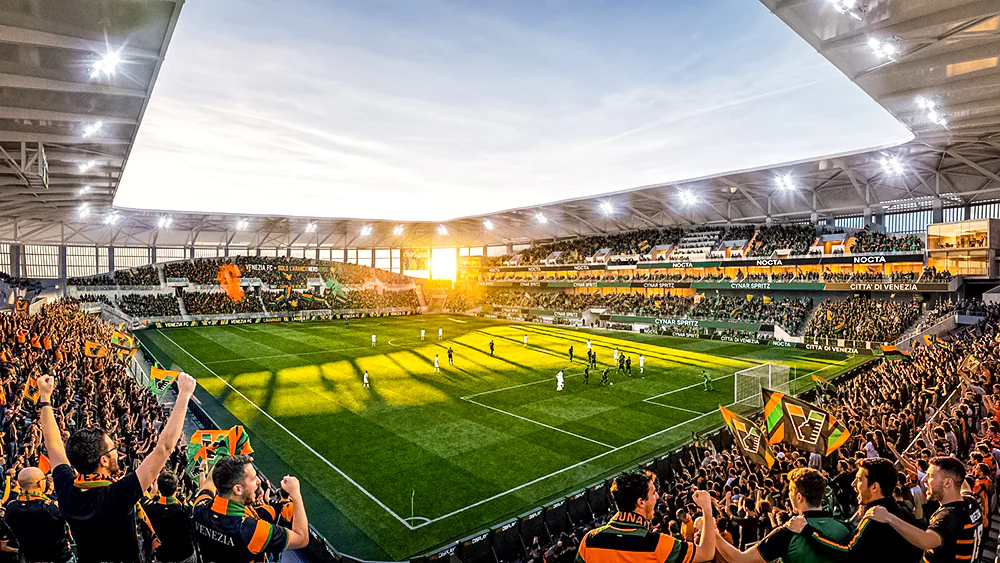 Venezia FC has offered a fresh insight into its future home