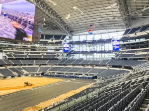 AT&T has set out how it aims to build the future of sports and entertainment at Dallas Cowboys AT&T Stadium 