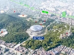 20,000-seat ‘Dome Stadium’ project for the City of Daegu in South Korea 