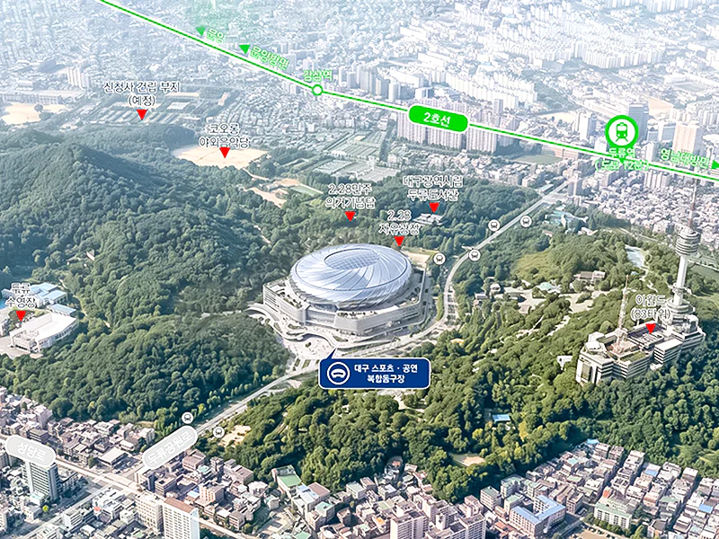20,000-seat ‘Dome Stadium’ project for the City of Daegu in South Korea