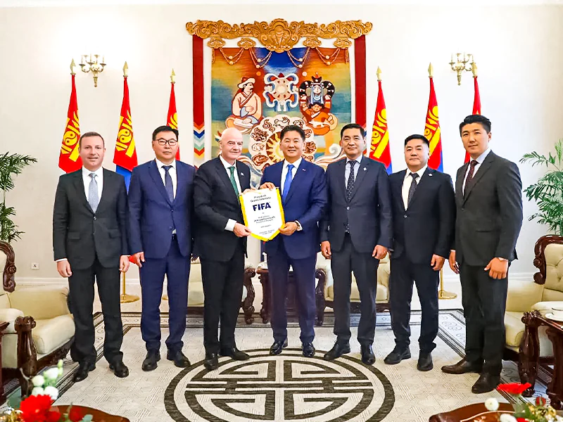 Mongolia to receive a new national stadium from FIFA
