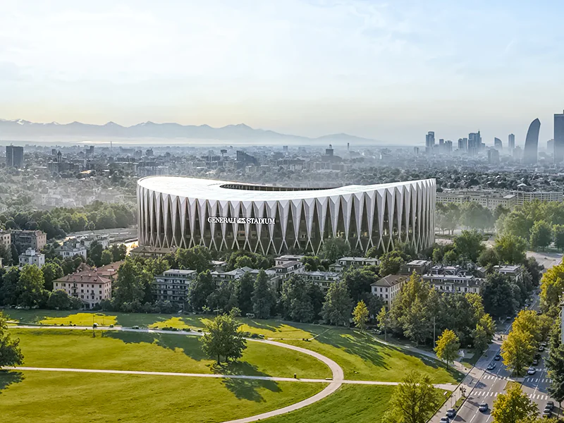New design for Inter and AC Milan stadium revealed