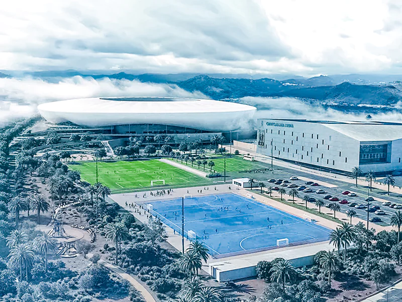Joint venture OHLA and Sando to secure the contract to renovate and expand Estadio Gran Canaria