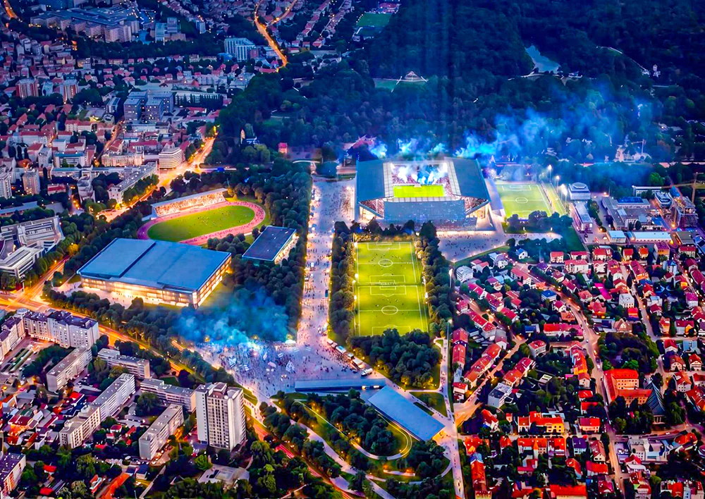VG13 Architects Studio Associato to design the new Stadion Maksimir in Zagreb